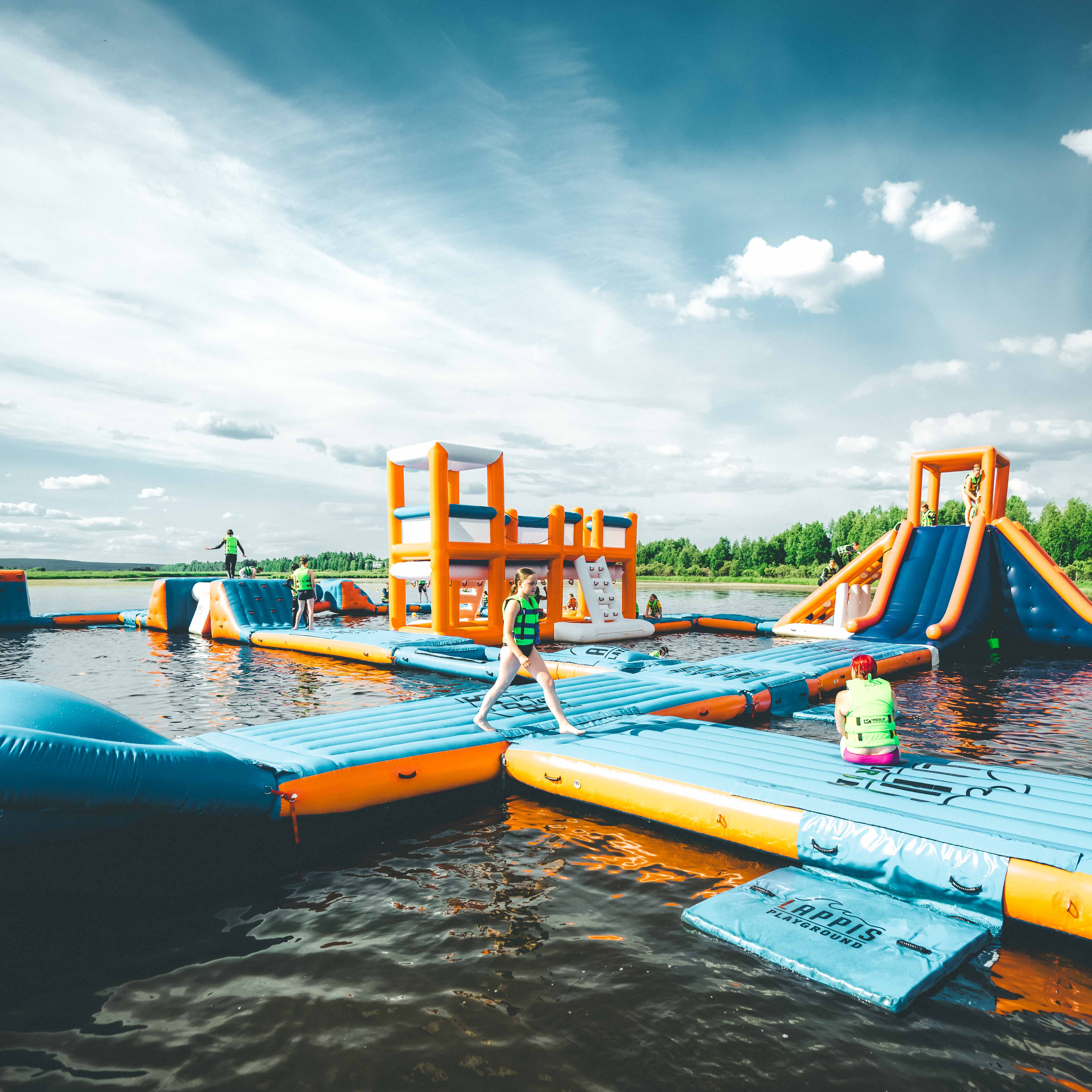 Floating Water Park